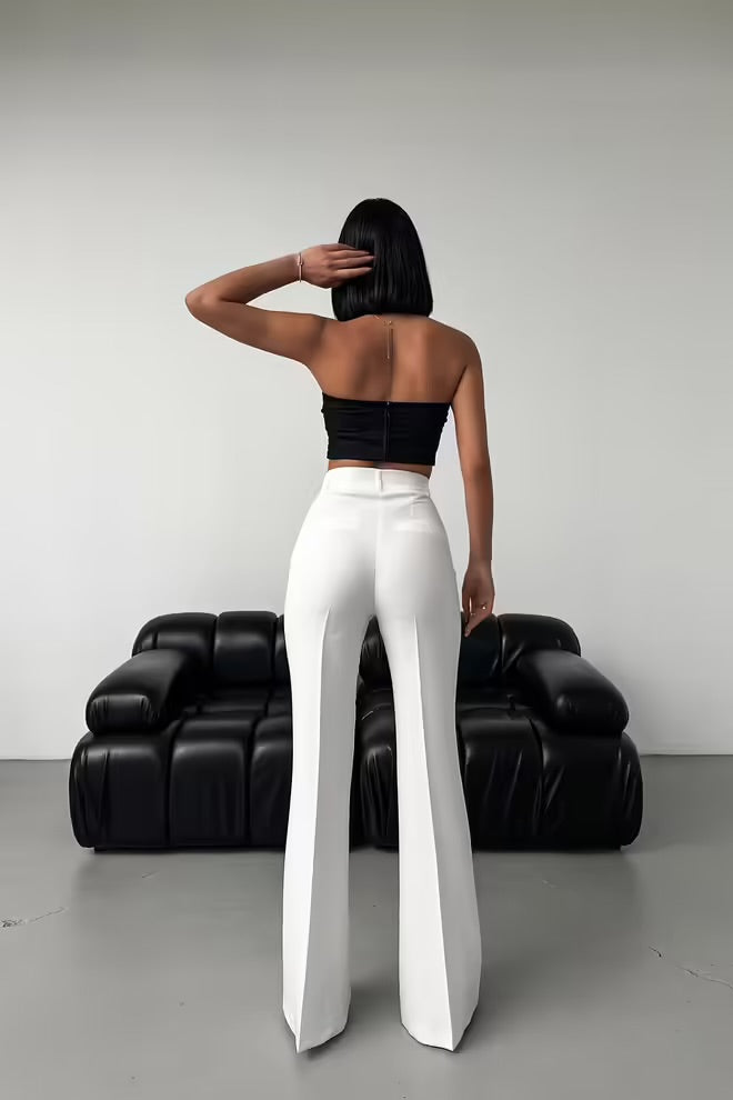 Second Skin Costume Pants - White